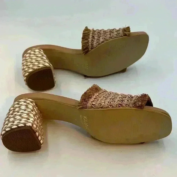 KAANAS Sumatra Frayed Upper Heel in Natural Woven, synthetic upper, jute… - Picture 7 of 9